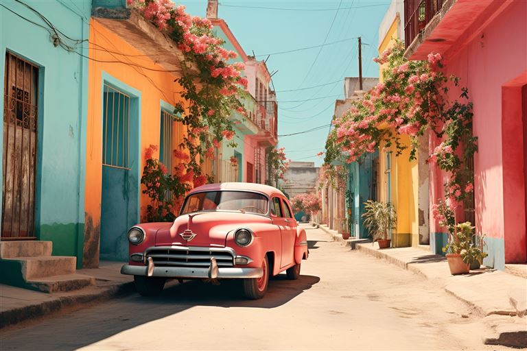 Oldtimer - back to the 50ies -   Zentral Kuba ©alphazero/adobestock